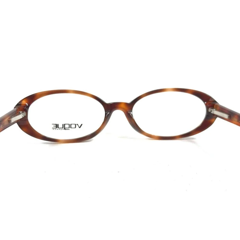 Vogue Eyeglasses Frames VO2554 W655 Tortoise Brown Oval Full Rim 50-16-135